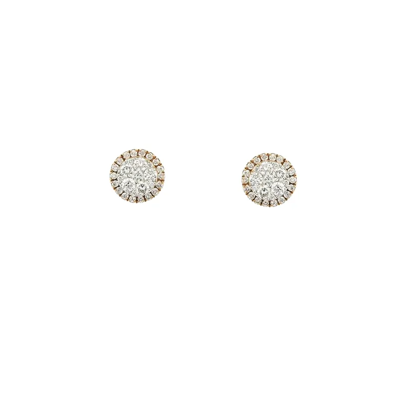 Elegant Diamond Pendant Set